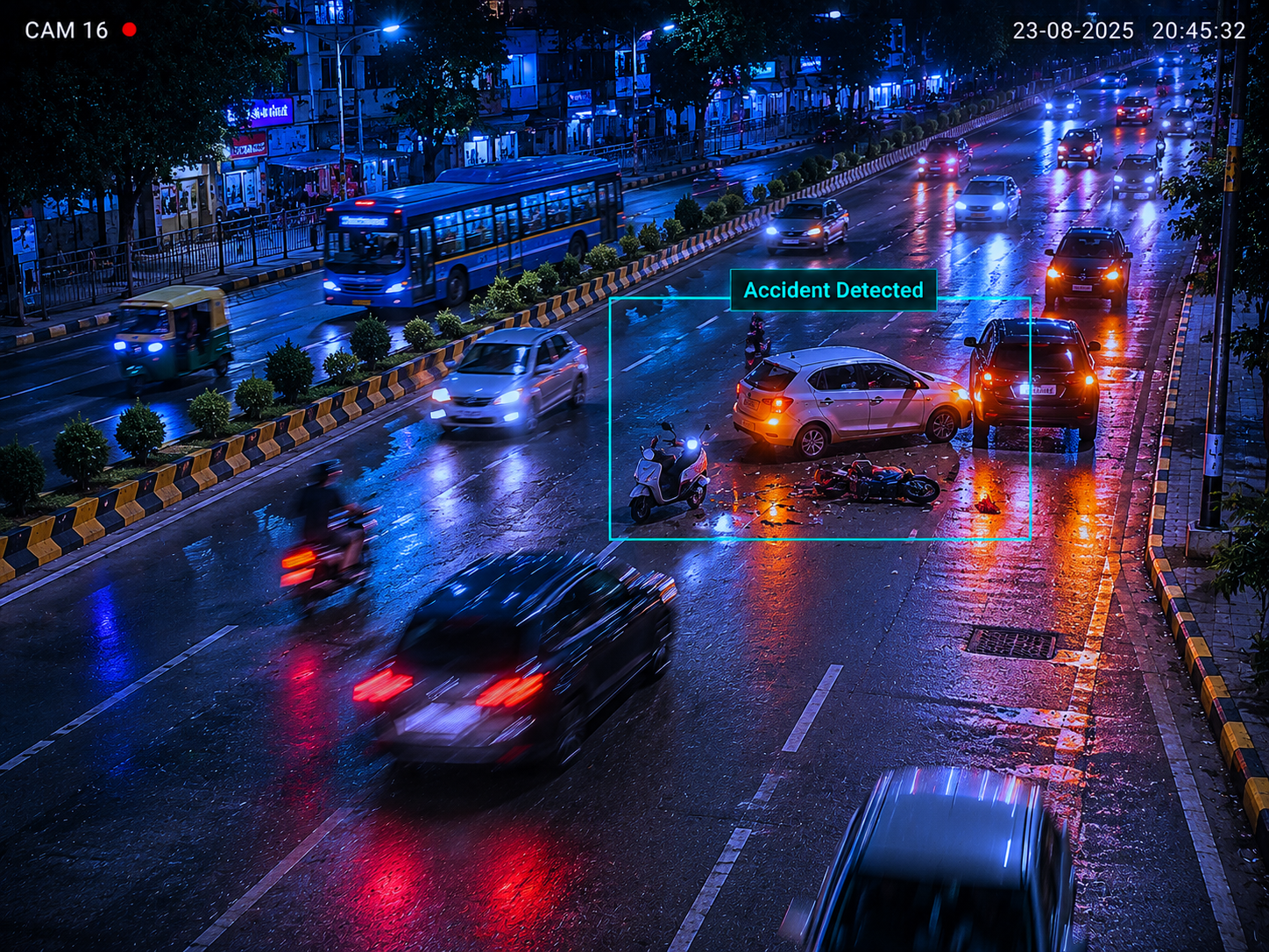 Accident & Stopped-Vehicle Detection โ NTRA capability