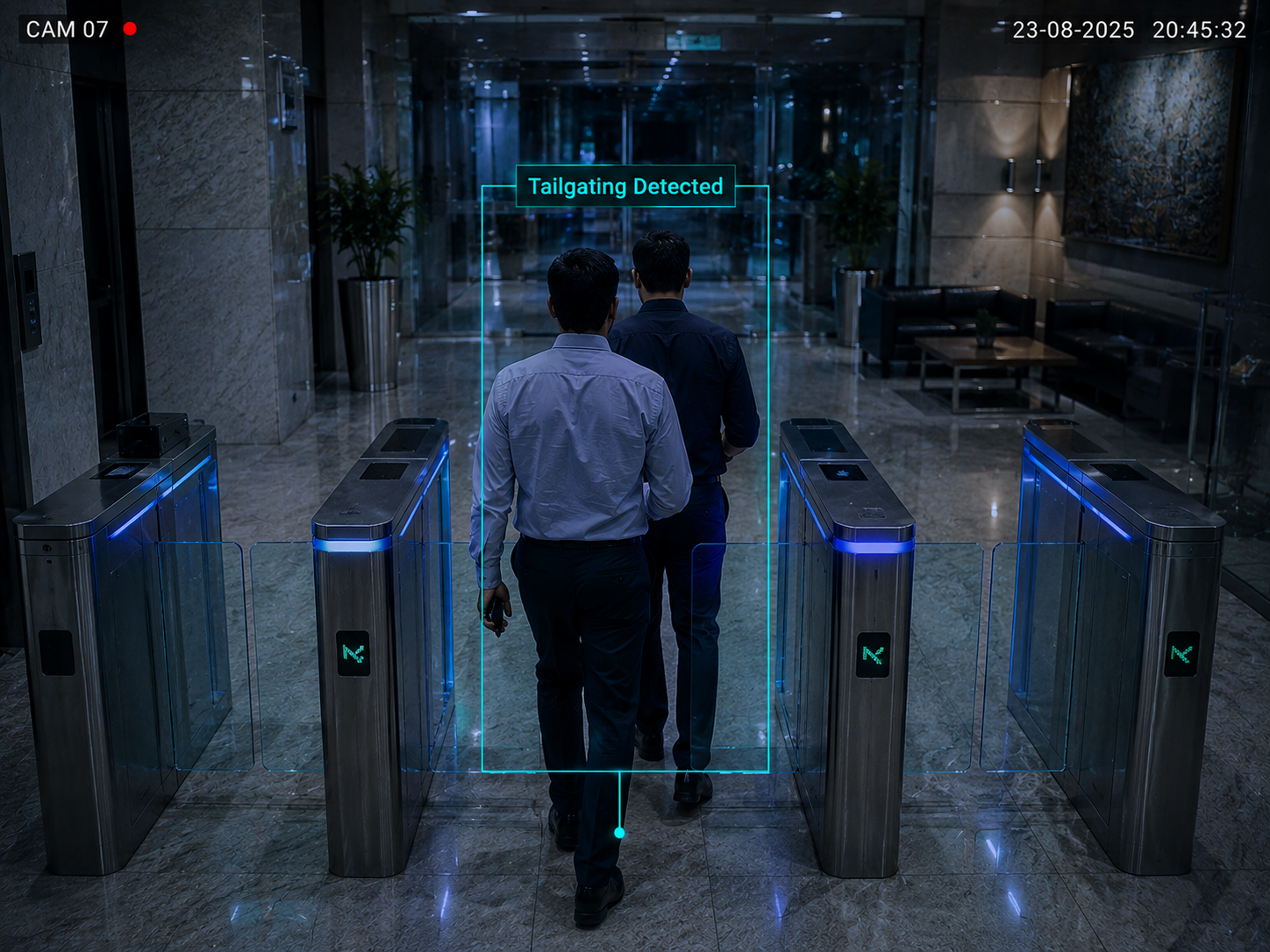 Tailgating Detection โ NTRA capability