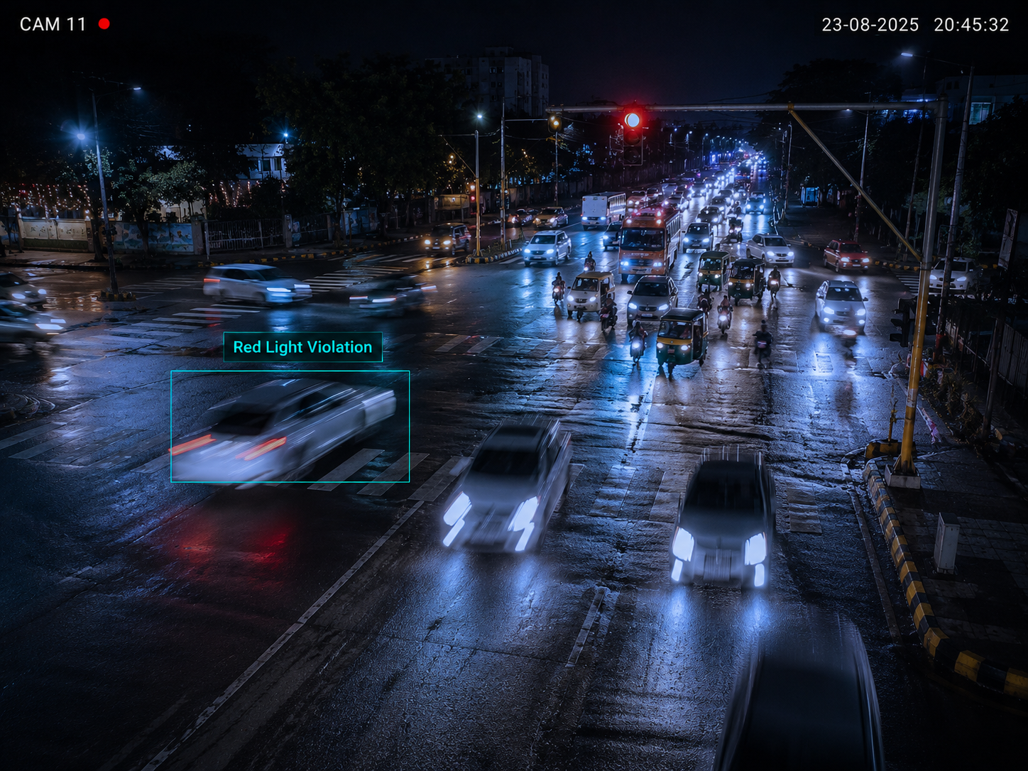 Red Light & Stop-Line Violations โ NTRA capability